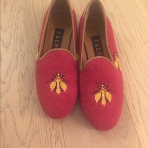 Zalo red beetle loafer 7M